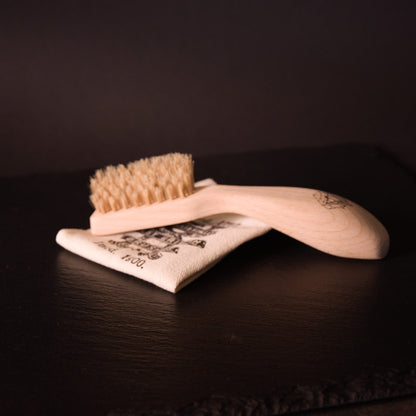 Bartbürste mit Naturborsten von Kent